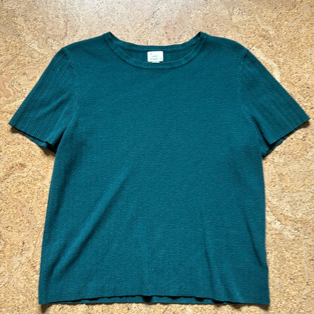 Teal women’s top - A New Day - Medium